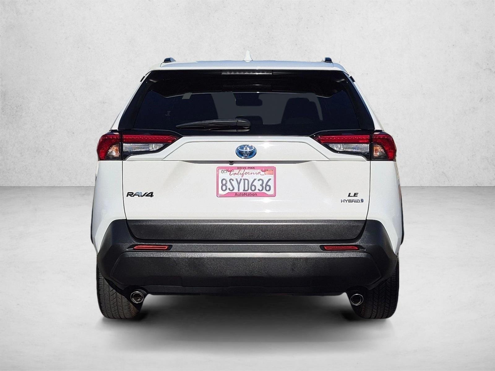 Used 2021 Super White Toyota Hybrid LE image 7