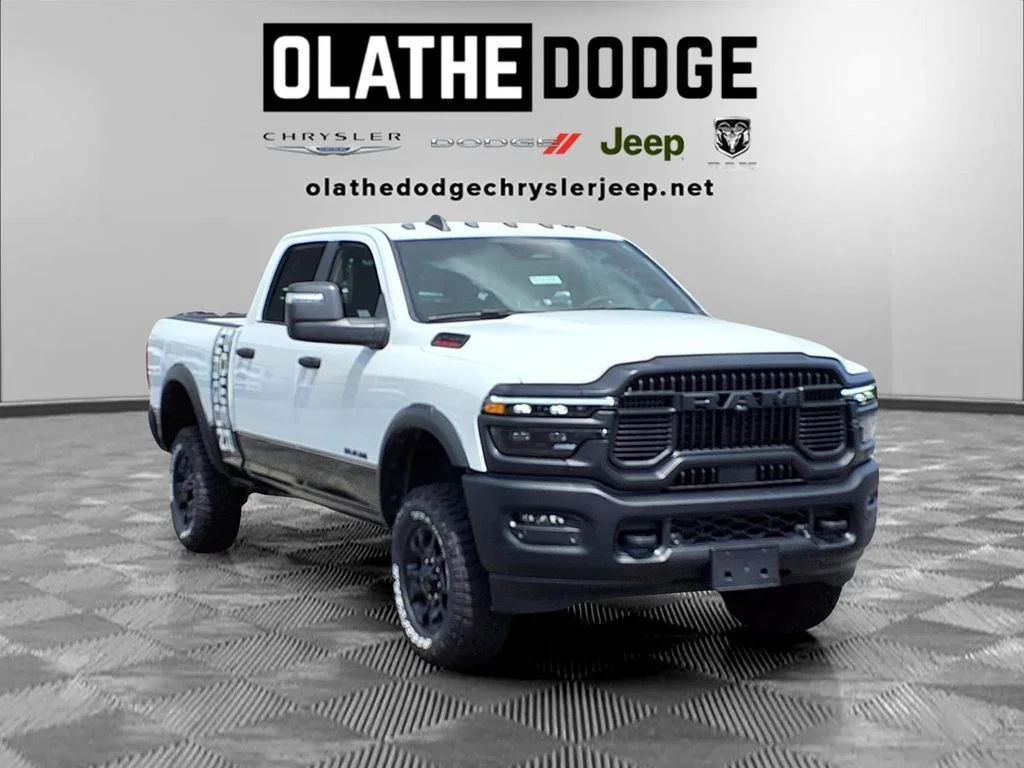 New 2026 Bright White Clear-Coat Exterior Paint RAM Power Wagon image 27