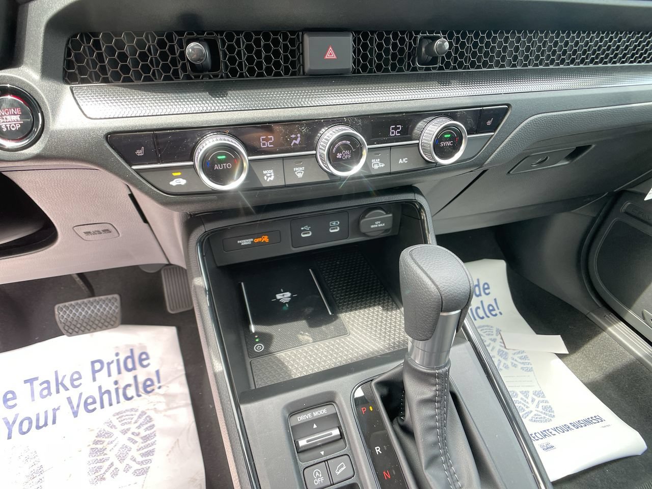 New 2026 Solar Silver Metallic Honda AWD EX image 18