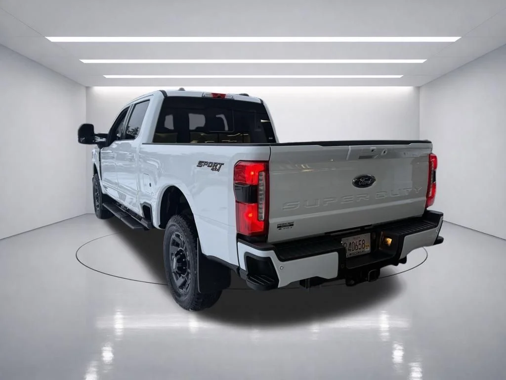 Used 2024 Star White Metallic Tri-Coat Ford Lariat image 5