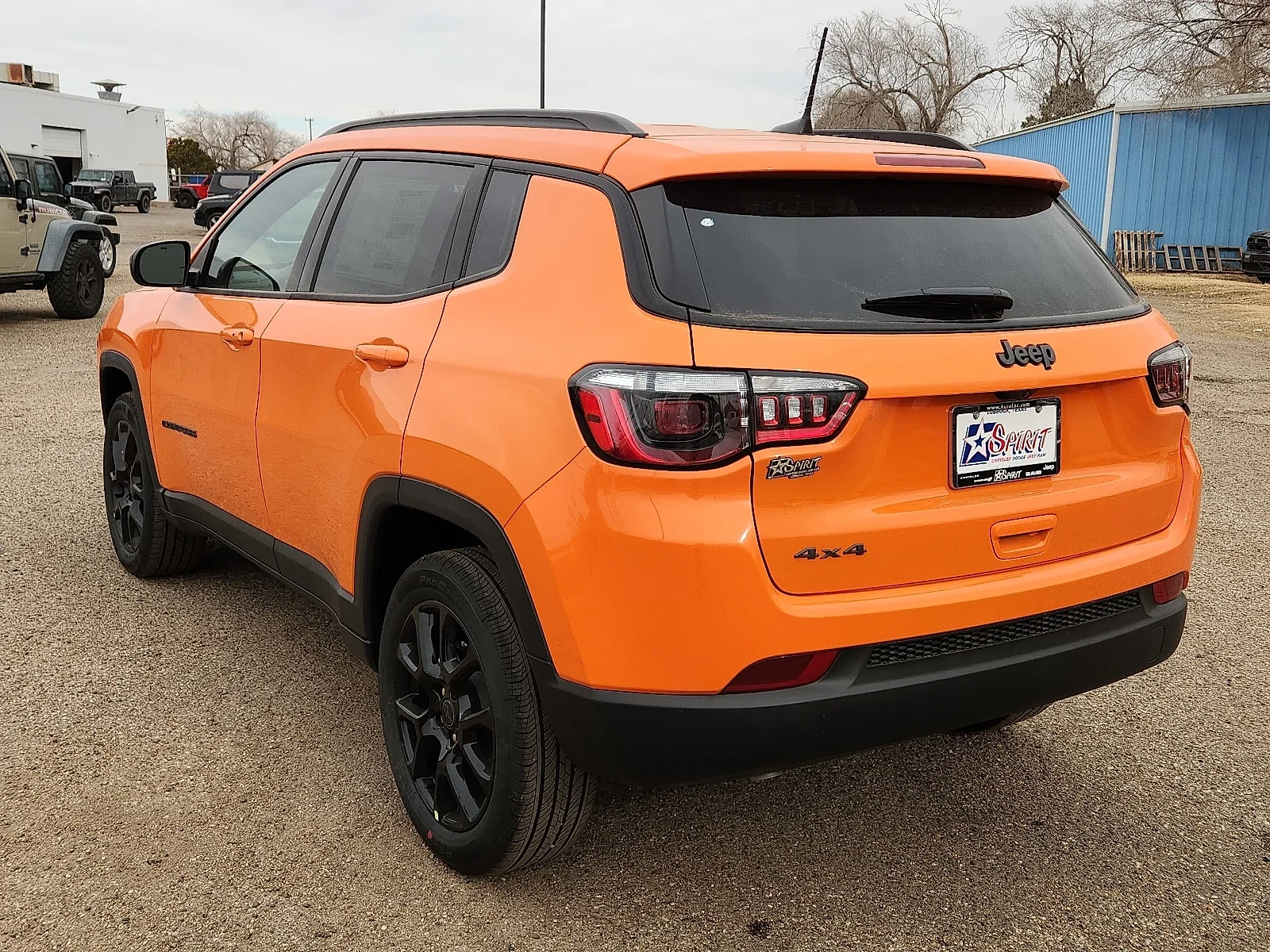 New 2026 Orange Jeep LATITUDE ALTITUDE 4X4 image 3