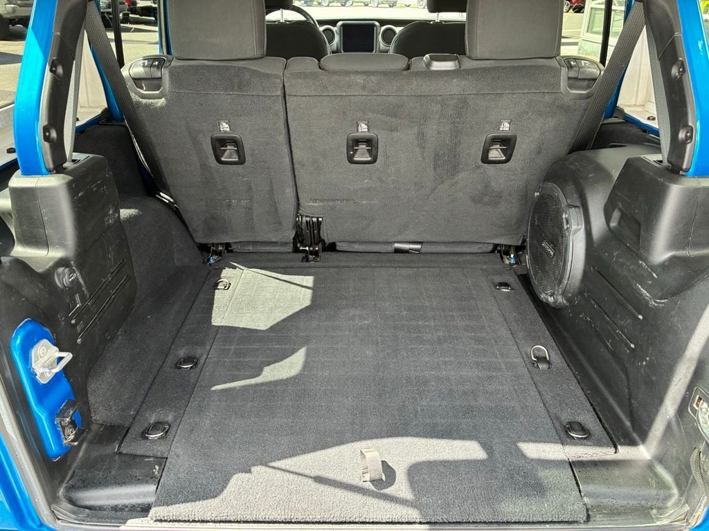 Used 2021 Blue Jeep Unlimited Sport S image 6