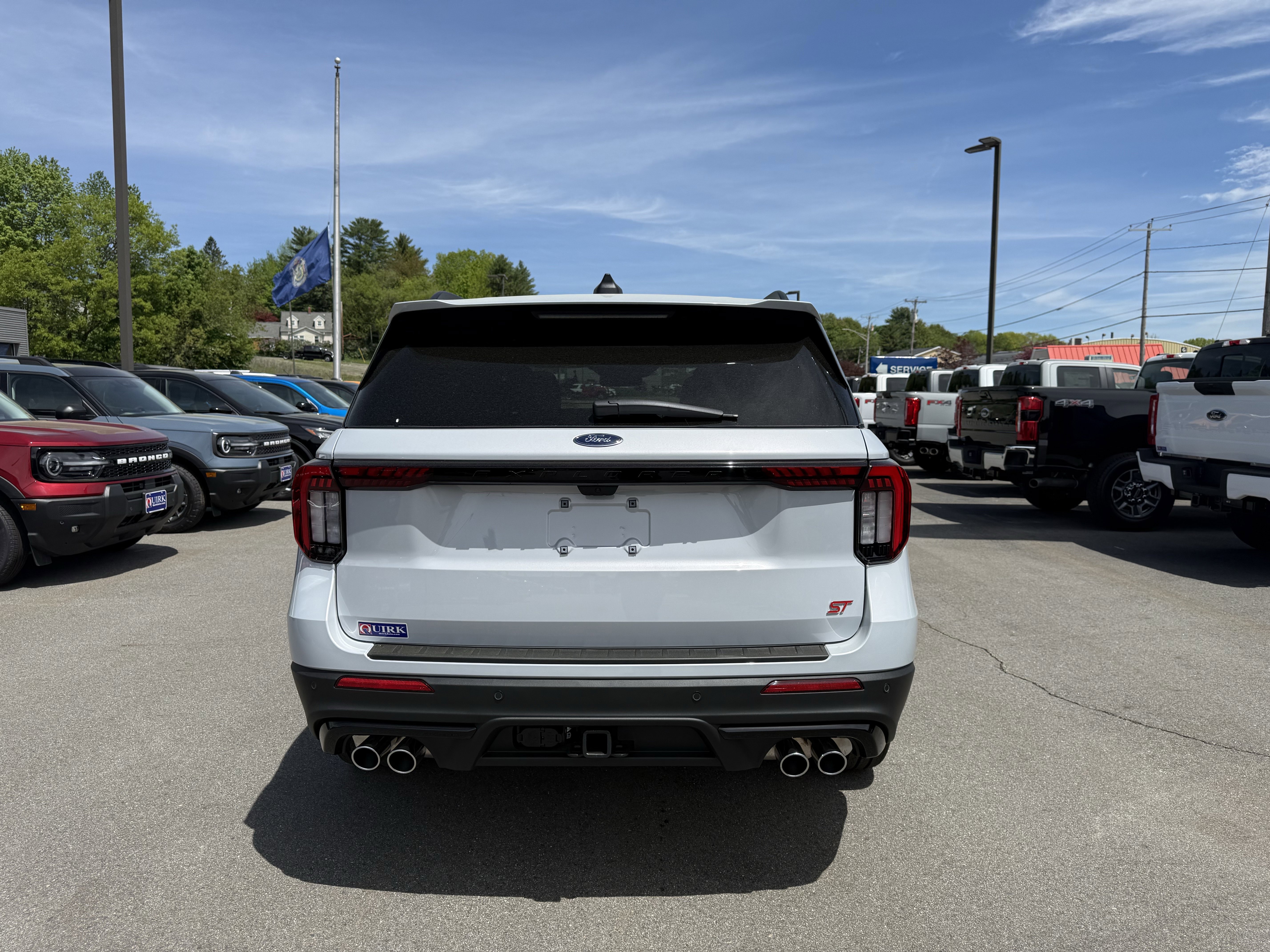 New 2026 Space White Metallic Ford ST image 8