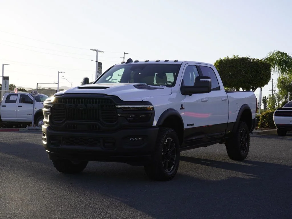 New 2026 Bright White Clear-Coat Exterior Paint RAM Rebel image 8