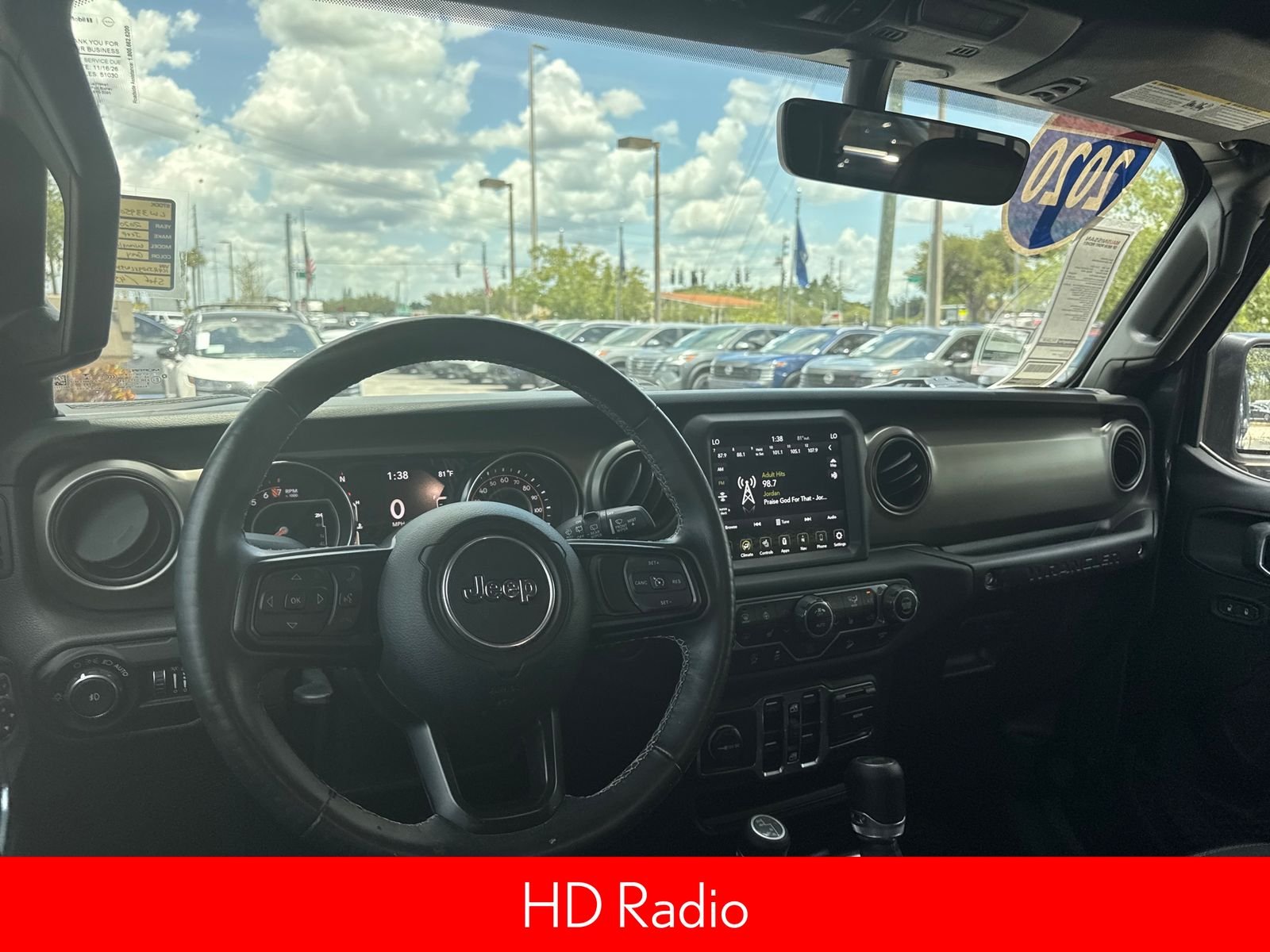 Used 2020 Gray Jeep Unlimited Sport image 13