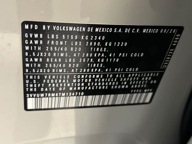 New 2026 Beige Volkswagen 2.0T SEL R-Line Turbo image 23