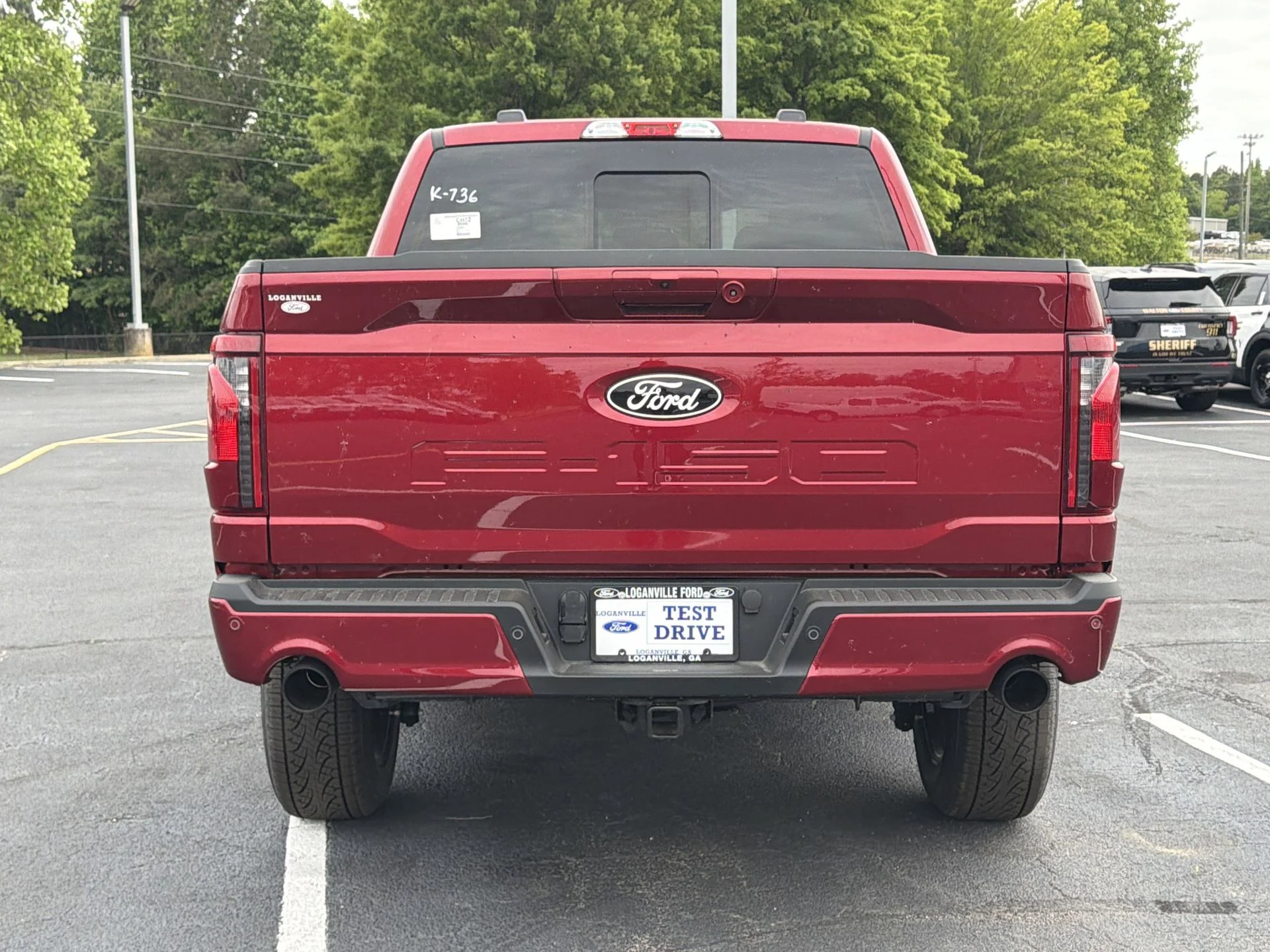 New 2026 Ruby Red Metallic Tinted Clearcoat Ford XLT image 31