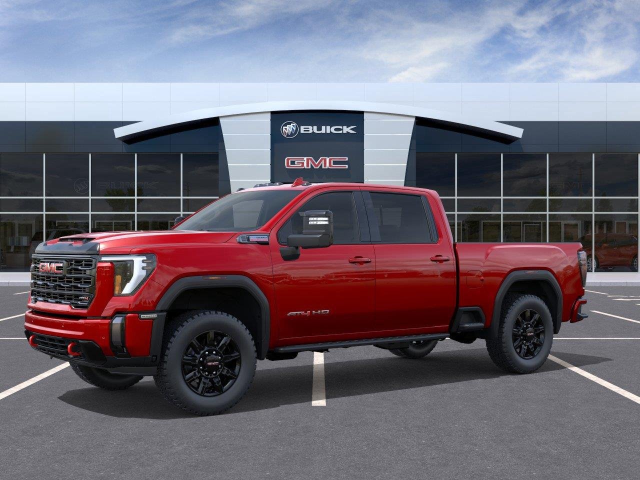 New 2026 Volcanic Red Tintcoat GMC AT4 image 2