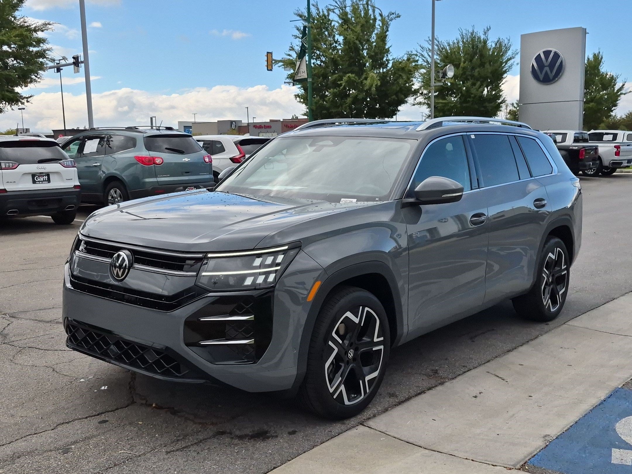 New 2027 Pure Gray Volkswagen SEL Premium R-Line image 8