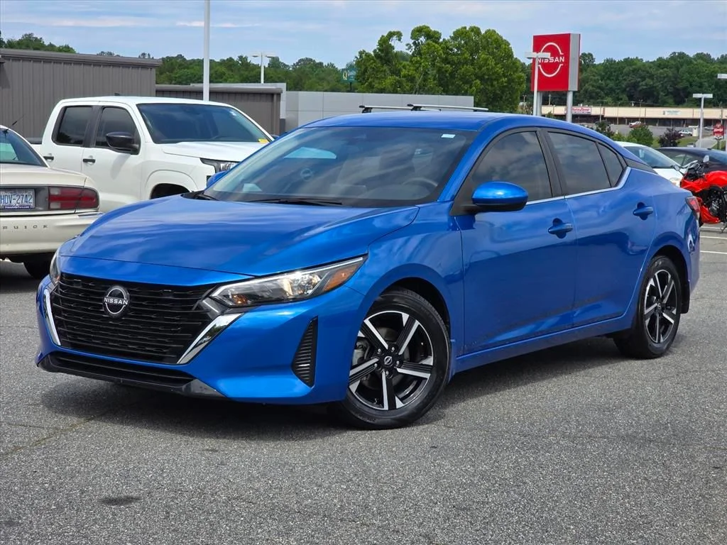 Used 2024 Blue Nissan SV image 2