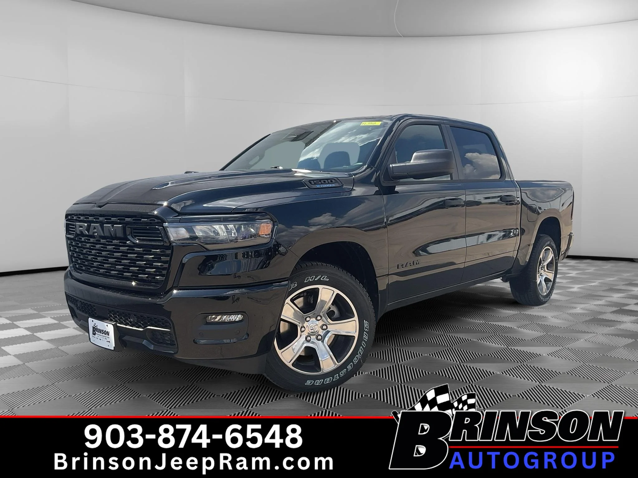 New 2026 Diamond Black Crystal Pearlcoat Ram Express image 1