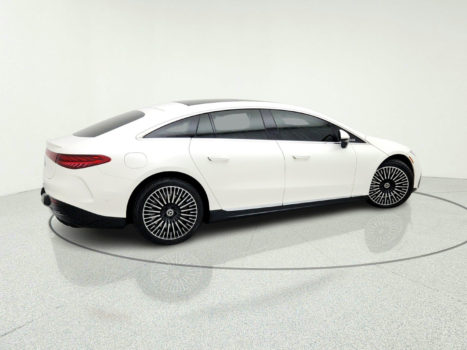 Certified Used 2023 MANUFAKTUR Diamond White Mercedes-Benz EQS 450+ image 8