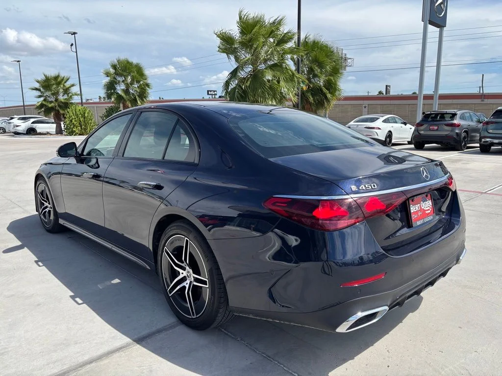 Used 2024 Blue Mercedes-Benz E 450 image 4