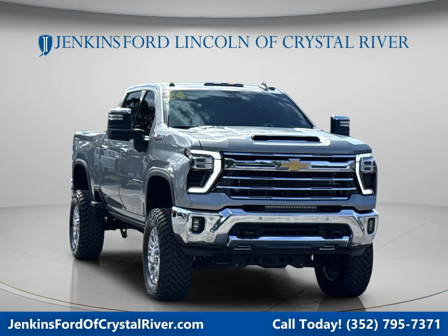 Used 2024 Sterling Gray Metallic Chevrolet LTZ image 1