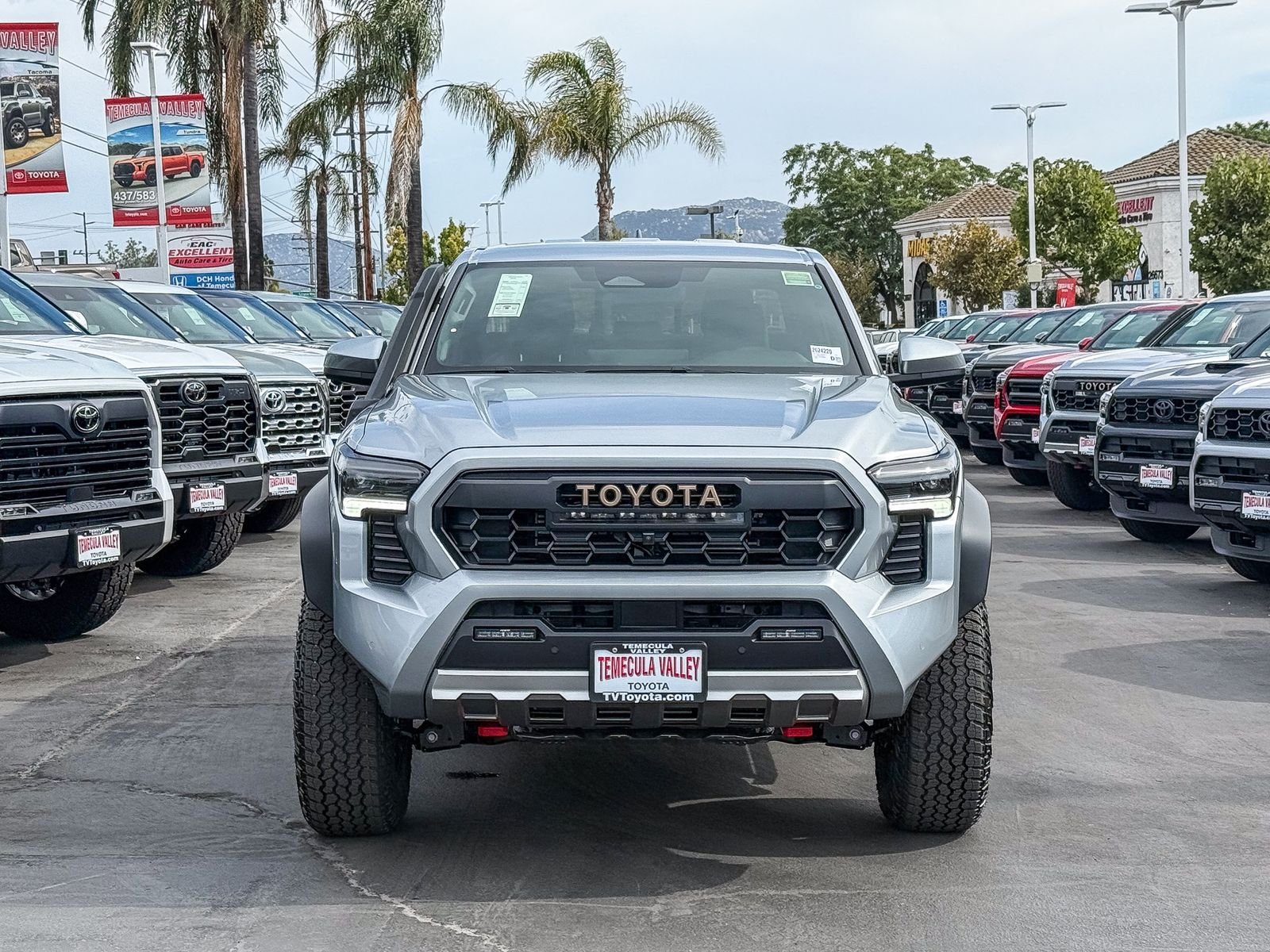 New 2026 Celestial Silver Metallic Toyota Tacoma Trailhunter image 3
