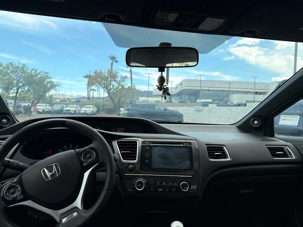 Used 2015 Blue Honda Si image 8