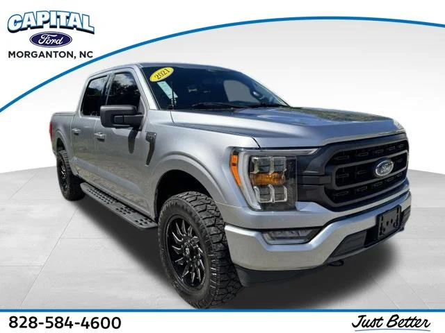 Used 2021 Silver Ford XLT image 1