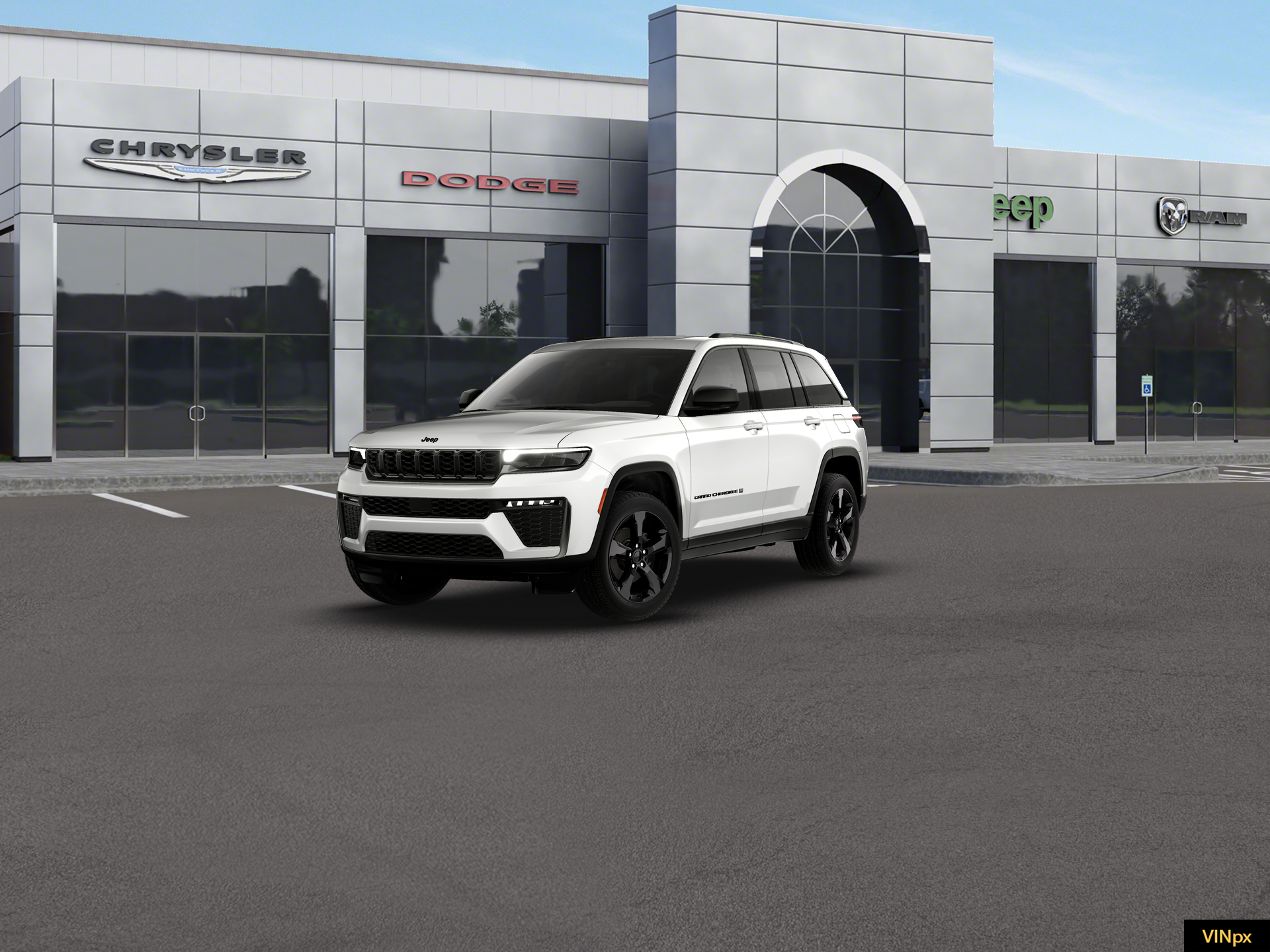 New 2026 Bright White Clear-Coat Exterior Paint Jeep Limited image 27