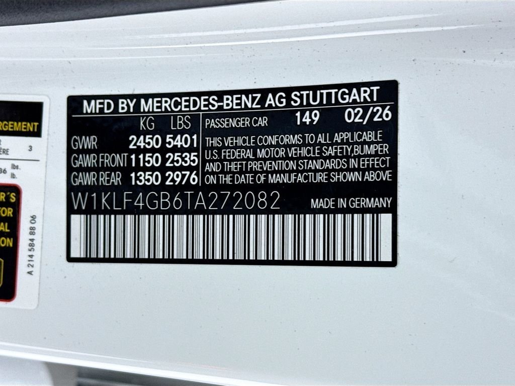 New 2026 Polar White Mercedes-Benz E 350 image 34