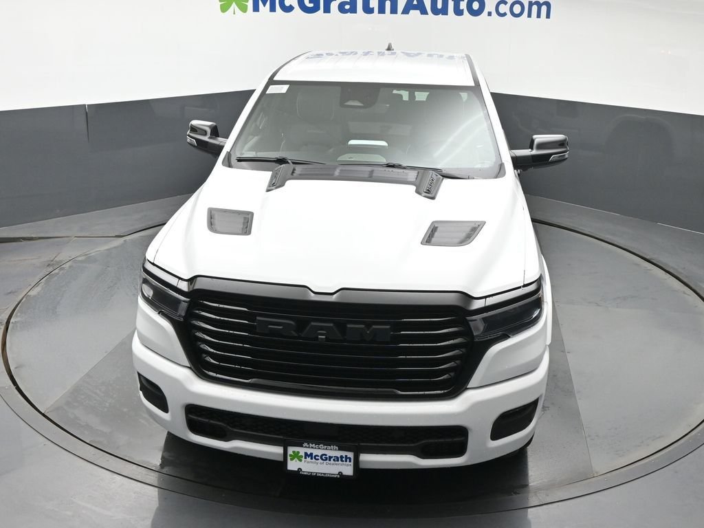 New 2026 Bright White Clear-Coat Exterior Paint RAM Laramie image 27