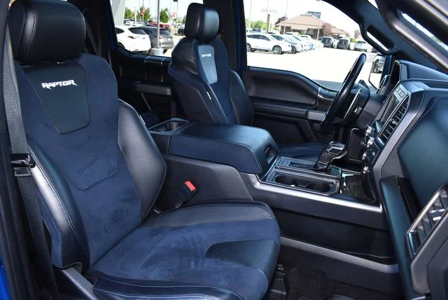 Used 2019 Blue Metallic Ford Raptor image 13