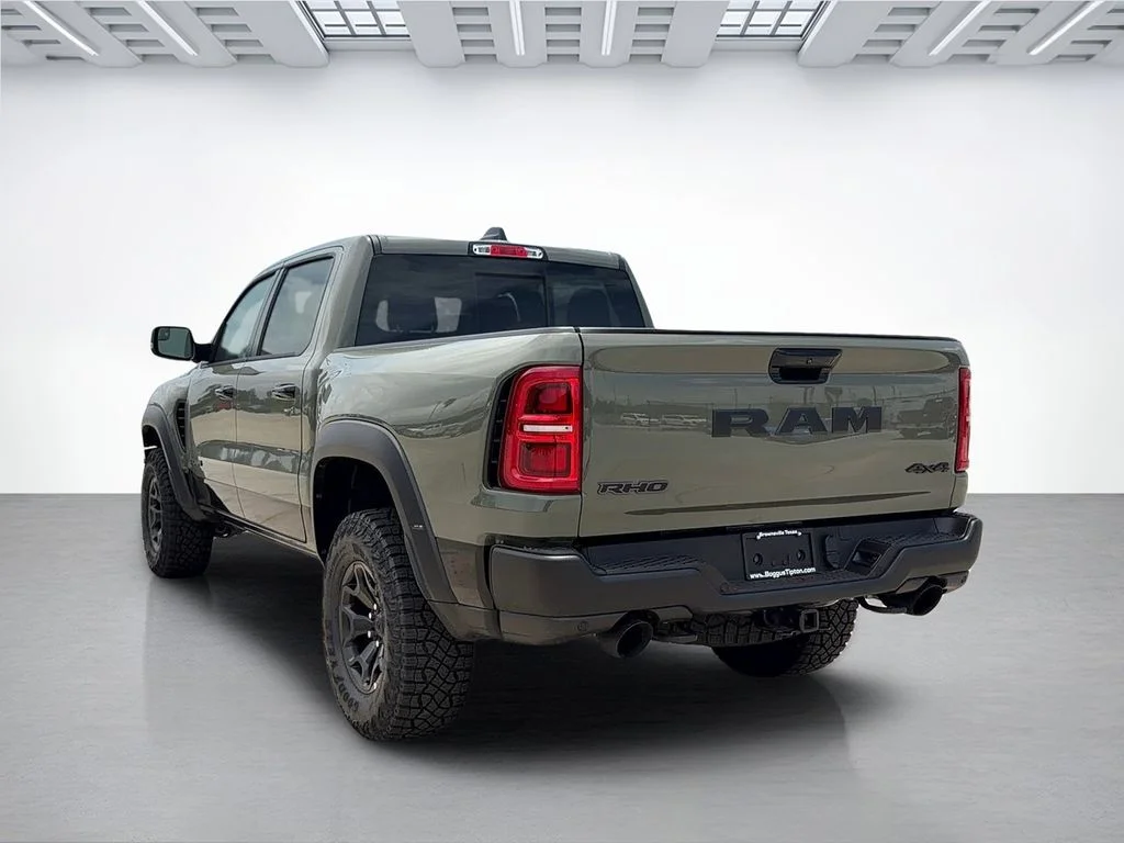 New 2026 Serrano-Green Metallic Exterior Paint RAM RHO image 5