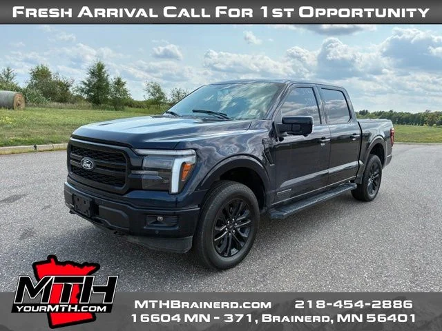 Certified Used 2025 Blue Ford Lariat image 4
