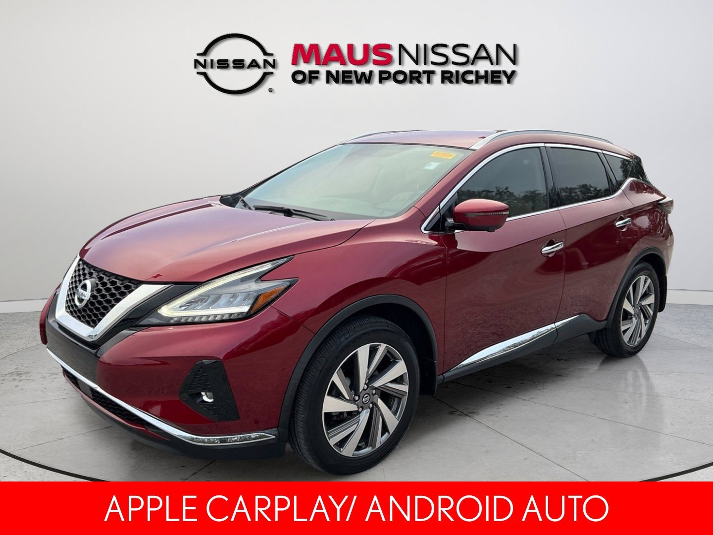 Certified Used 2021 Red Nissan SL image 3