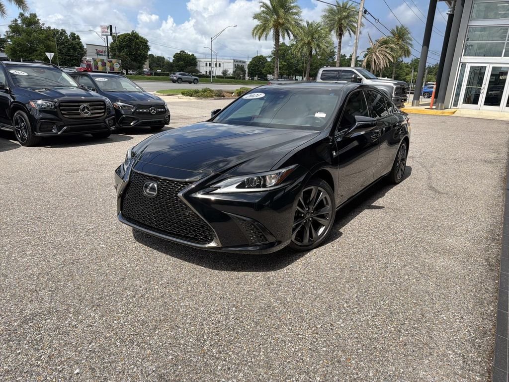 Used 2021 Black Lexus 350 F Sport image 3