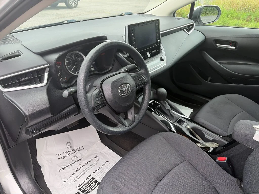 Used 2021 Silver Toyota LE image 11