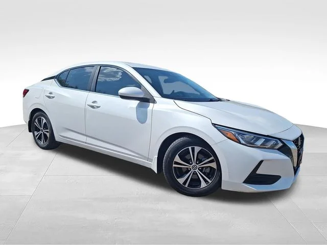Used 2022 White Nissan SV image 1