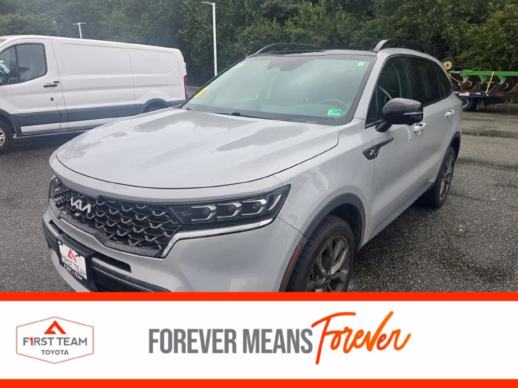 Used 2023 Gray Kia X-Line SX Prestige image 1
