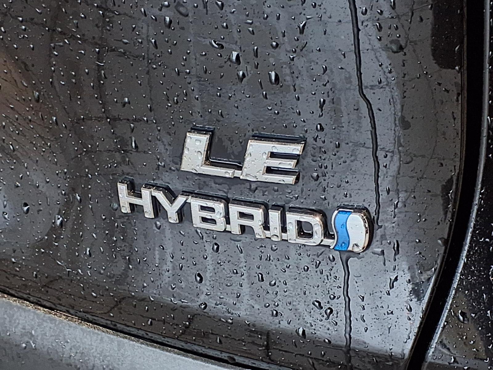 Used 2022 Black Toyota Hybrid LE image 2