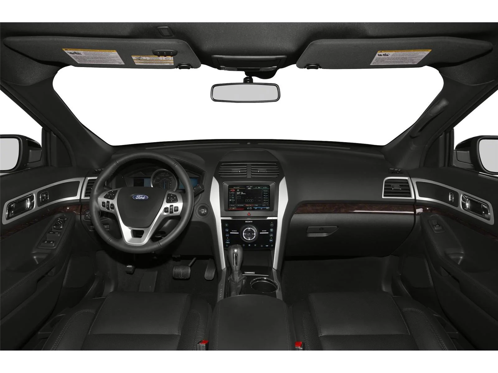 Used 2015 White Platinum Metallic Tri-Coat Ford Limited image 2