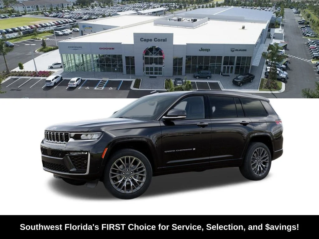 New 2026 Diamond Black Crystal Pearl-Coat Exterior Paint Jeep Summit image 2