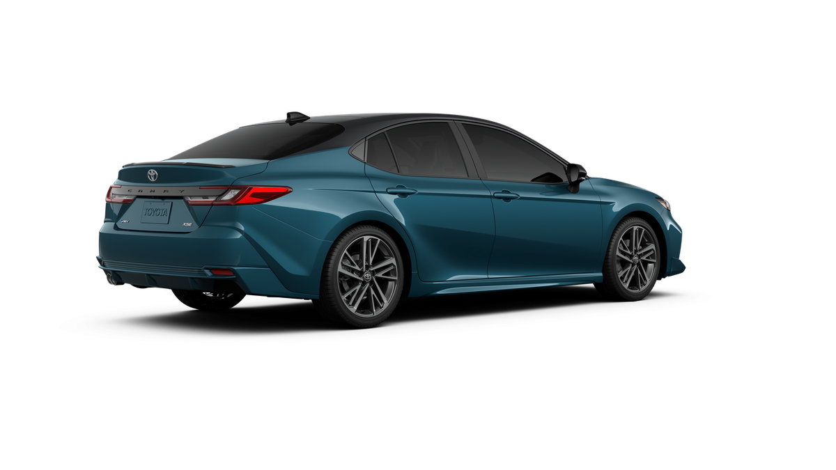 New 2026 Ocean Gem with Midnight Black Metallic roof Toyota XSE image 47