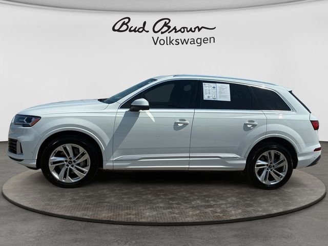 Used 2021 Audi Q7 Premium Plus with VIN WA1LJAF76MD017480 for sale in Kansas City