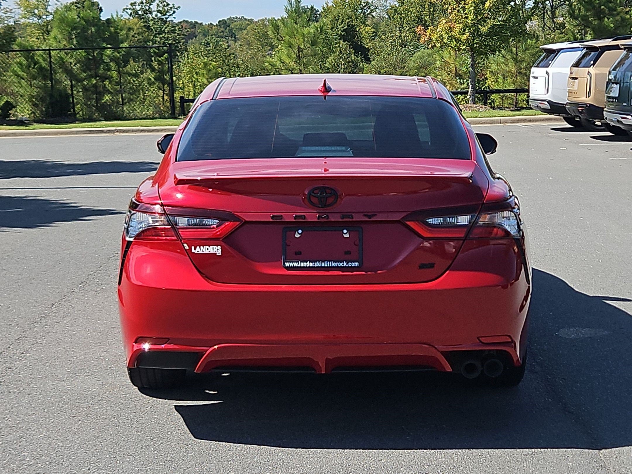 Used 2022 SUPERSONIC RED Toyota SE image 6