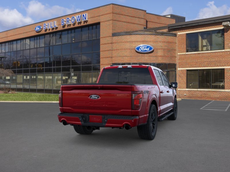 New 2026 Ruby Red Metallic Tinted Clearcoat Ford XLT image 8