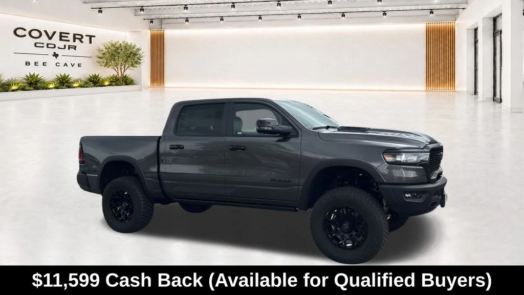 New 2026 Granite Crystal Metallic Clear-Coat Exterior Paint RAM Rebel image 13