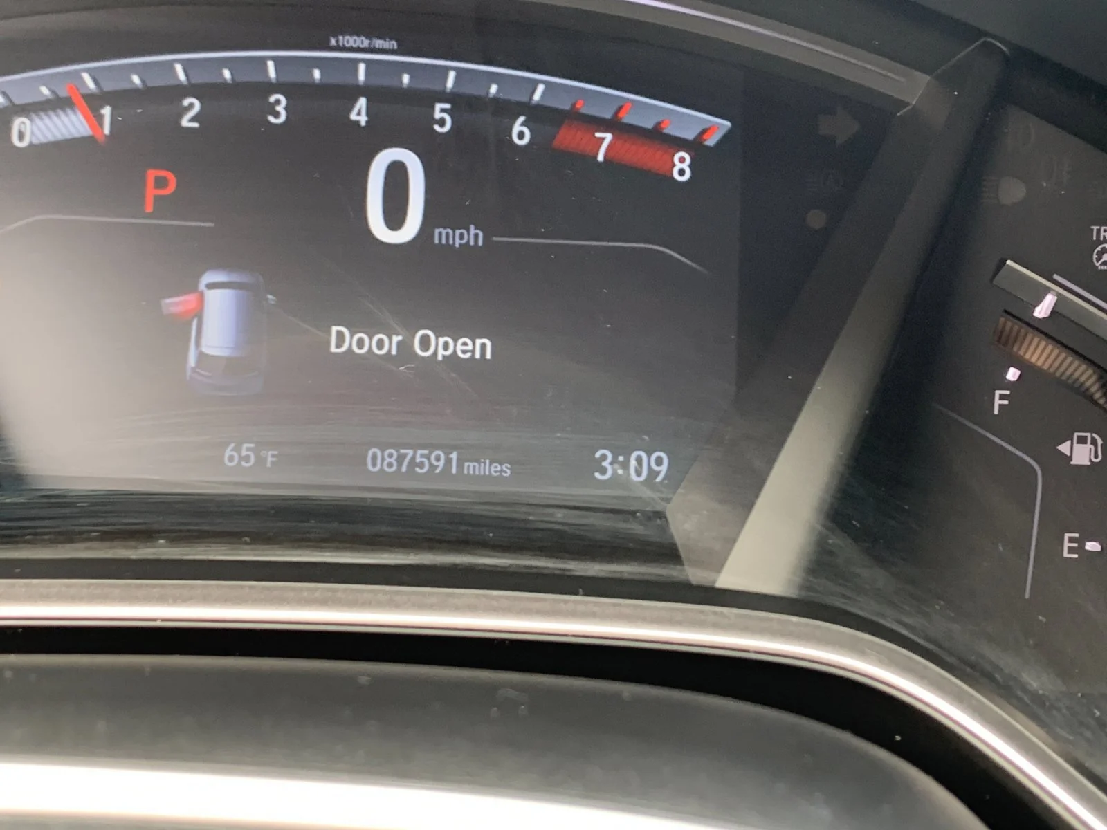 Used 2021 Black Honda AWD EX image 29