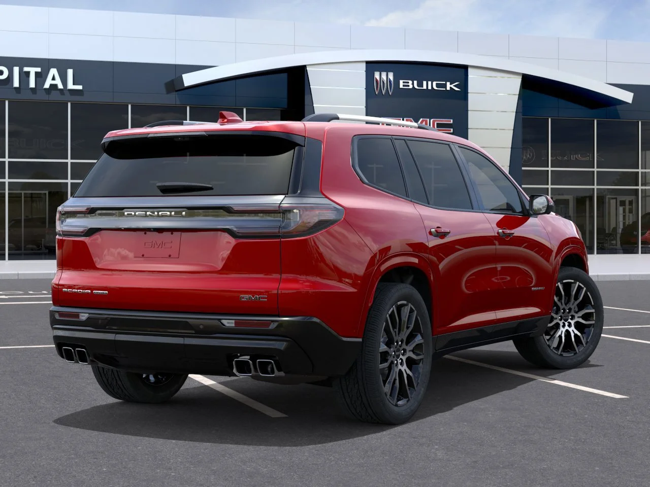 New 2026 VOLCANIC RED TINTCOAT GMC Denali Ultimate image 5