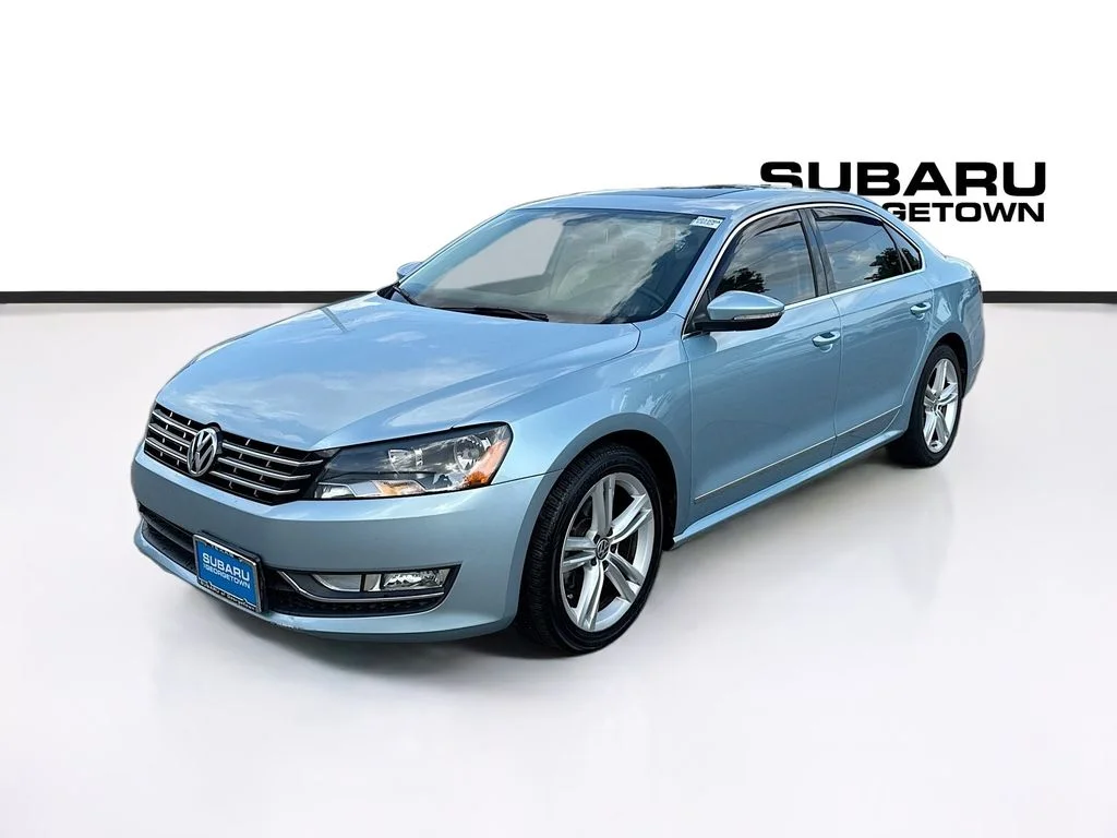 Used 2012 Blue Volkswagen TDI SEL Premium image 3