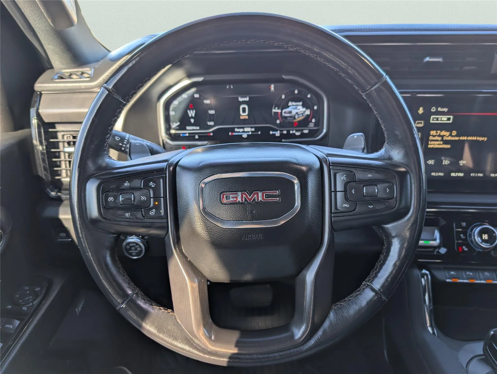 Used 2023 Titanium Rush Metallic GMC AT4 image 28