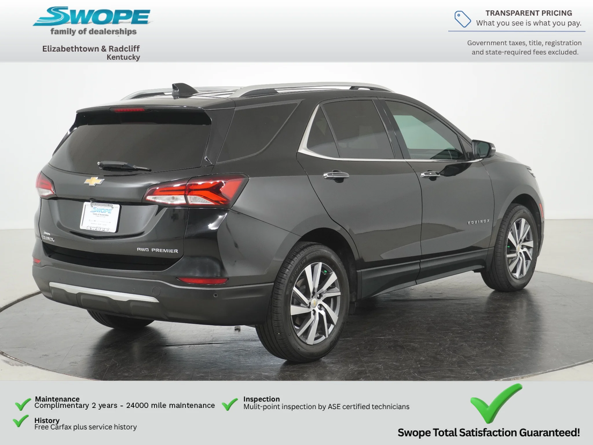 Used 2022 Mosaic Black Metallic Chevrolet Premier (1LZ) image 3