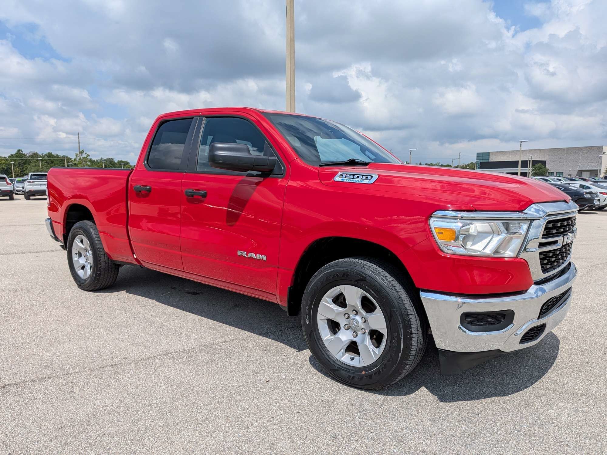 Used 2023 Flame Red Clearcoat Ram Big Horn image 2