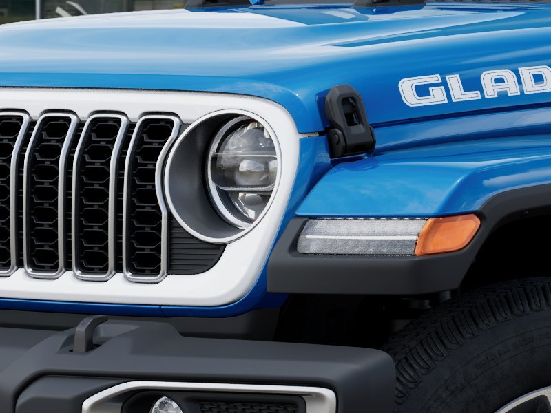 New 2026 Hydro Blue Pearl-Coat Exterior Paint Jeep Sahara image 15