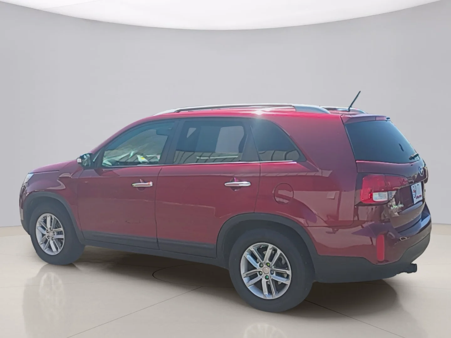 Used 2014 Red Kia LX 2WD image 3