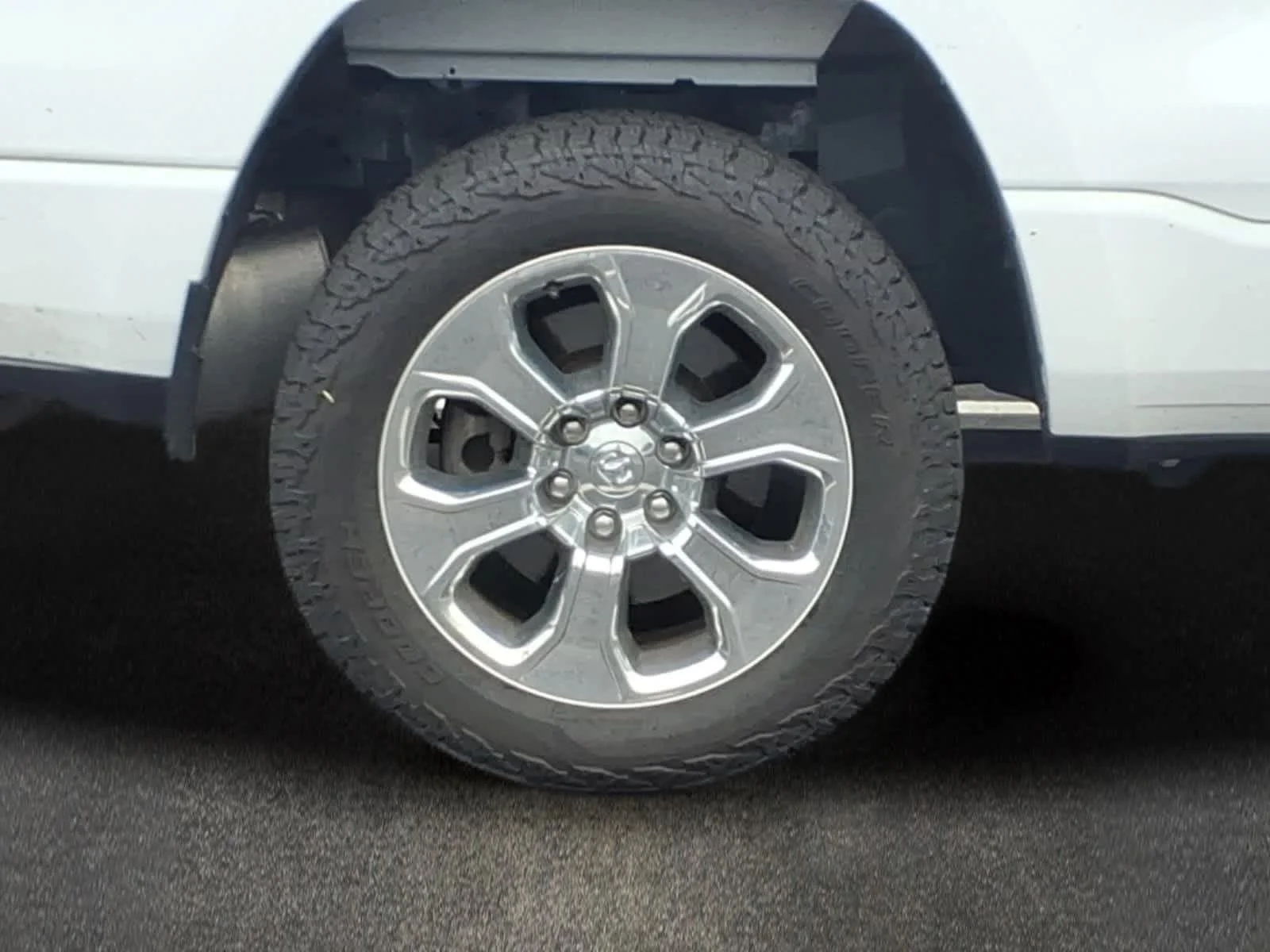 Used 2022 Bright White Clearcoat Ram Big Horn image 3