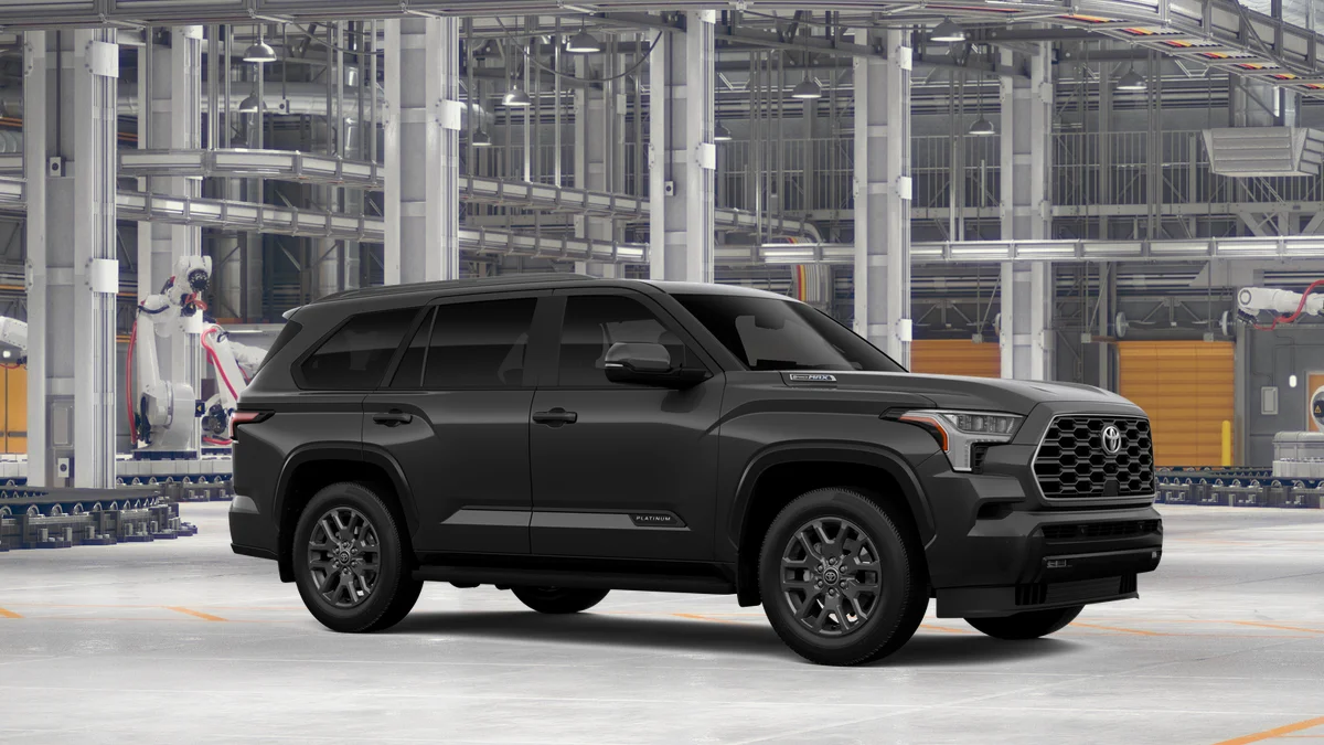New 2026 Magnetic Gray Metallic Toyota Platinum image 12
